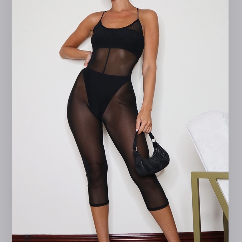 black romper PLT